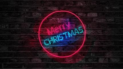 https://www.pexels.com/photo/turned-on-red-and-blue-merry-christmas-neon-sign-754430/