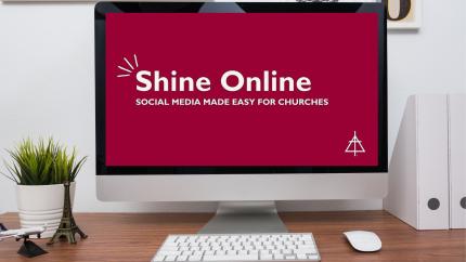 Shine Online on a computer screen