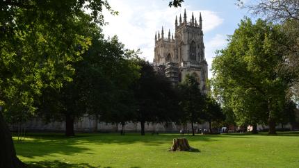 Image of york minster cathedral. Courtesy of Pexels.