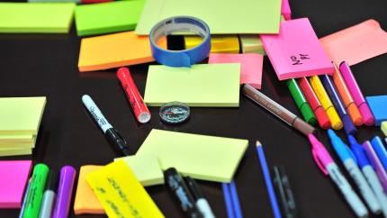 Photo courtesy of Pexels: https://www.pexels.com/photo/photo-of-sticky-notes-and-colored-pens-scrambled-on-table-632470/