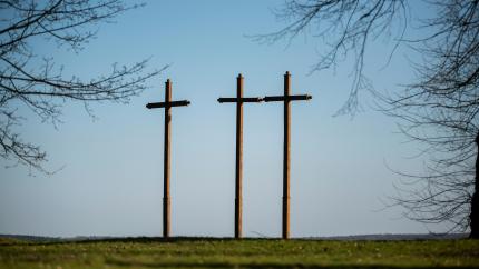 Image of crosses. Courtesy of Unsplash.