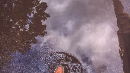 photo courtesy of pixabay - https://pixabay.com/en/puddle-rain-water-reflection-shoe-690866/
