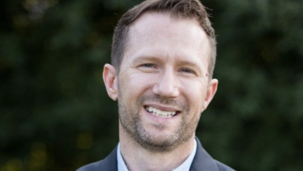 Headshot of Ben, with a green forested background. Ben is the Pastoral Wellbeing Consultant at Thrive.