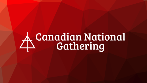 An image of the Canadian National Gathering logo.