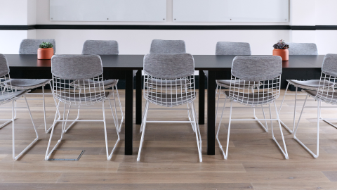 Photo courtesy of Pexels: https://www.pexels.com/photo/architecture-business-chairs-conference-room-284846/