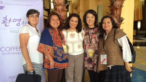 Group of Coffee Break leaders from Mexico attending Korean Coffee Break Conference June 30 - July 1 in Southern California