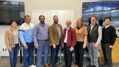 Members of the Global Vision Implementation team. 