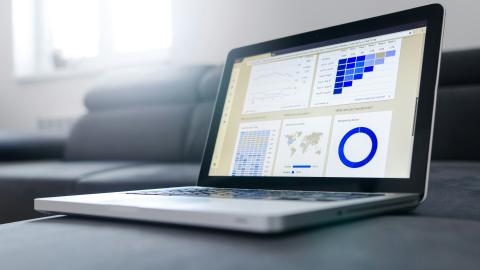 An image of a report presented on a computer. Courtesy of Unsplash.