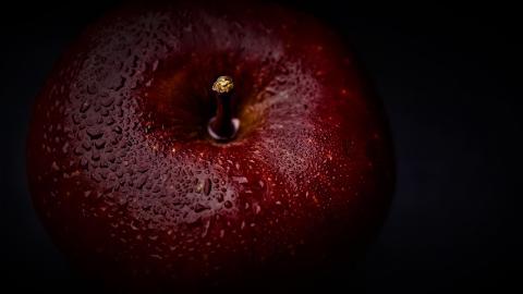 https://pixabay.com/photos/apple-red-background-eat-fruit-4837158/