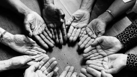 https://www.pexels.com/photo/grayscale-photography-of-people-hand-1266005/