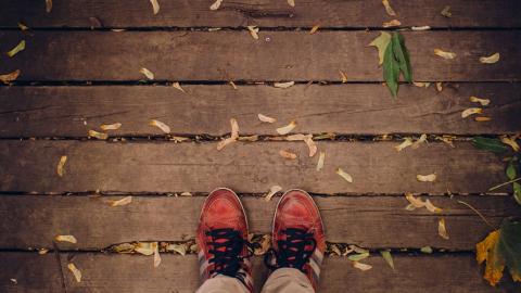 photo courtesy of pexels - https://www.pexels.com/photo/feet-shoes-autumn-fall-10656/