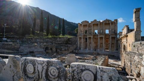 An image of ancient Ephesus. Courtesy of Unsplash.