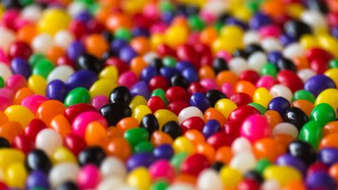 Image of multicolored candies.