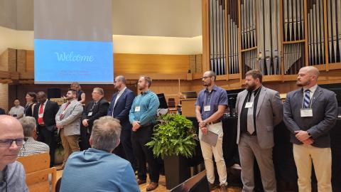 Seminary candidates for ministry